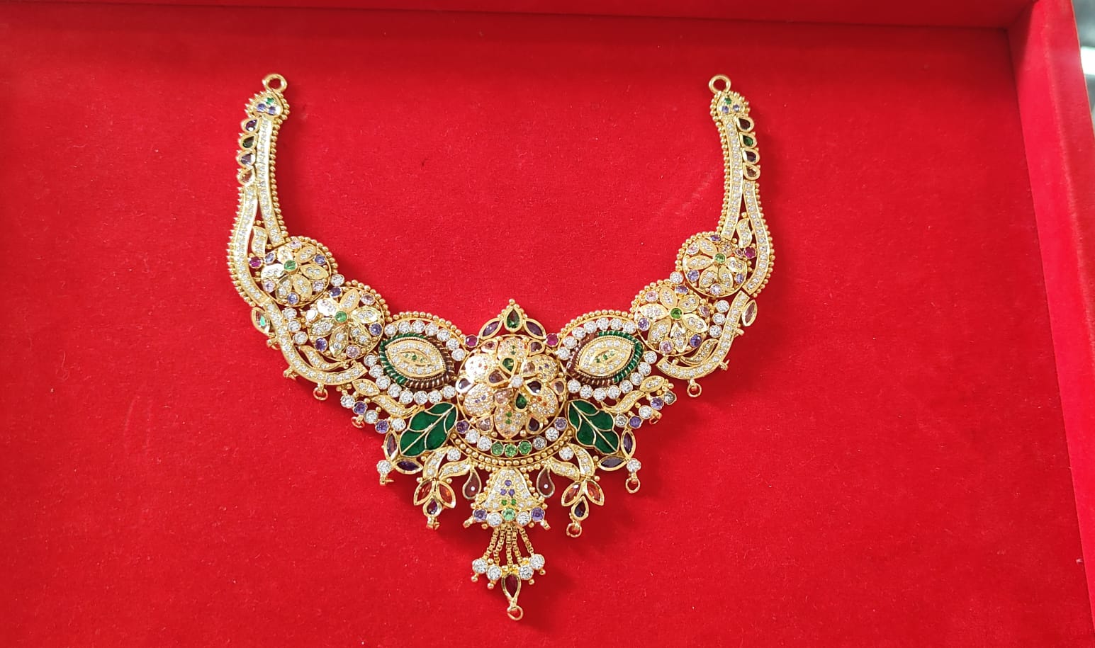 Gold Jewellery Polish before